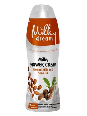 Milky Dream Крем-гель для душу "Мигдалеве молочко та олія ши" 500 мл 302343 фото