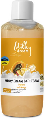Milky Dream крем-пена для ванн "Папайя и манго" 1000 мл 300264 фото