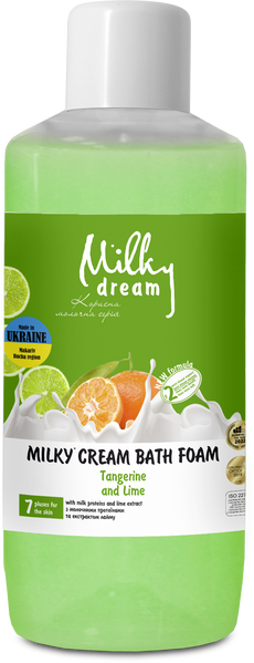 Milky Dream крем-пена для ванн "Танжерин и лайм" 1000 мл 300257 фото