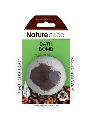 Nature Code Шипучий засіб для ванн"Bath bomb"Japanese Detox" 100 г (блістер) 302657 фото