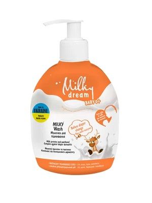 Milky Dream Молочко "Для підмивання малюків при зміні підгузника", 250 мл  300325 фото