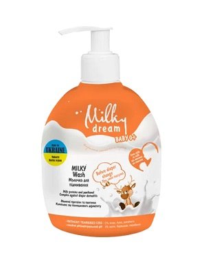 Milky Dream Молочко "Для подмывания малышей при смене подгузника", 250 мл  300325 фото
