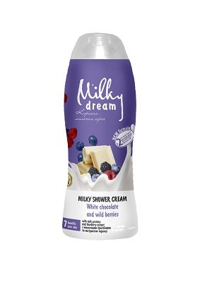 Milky Dream крем-гель для душа "Белый шоколад и лесные ягоды" 300 мл 300073 фото