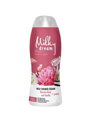 Milky Dream Крем-гель для душу "Дамаська троянда і ваніль" 300 мл 300127 фото