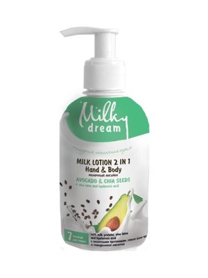Milky Dream Молочный лосьон 2в1 «Avocado & Chia seeds» 250 мл 302534 фото
